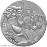 2021 South Korea ZI:SIN Taurus 1 oz Silver Medal – BU