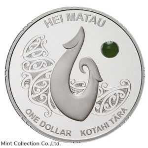 2012 - 1 OZ Silver Proof Coin - Maori Art Hei Matau - New Zealand