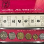 1971 – Coin of Israel-Official Mint Set, with certificate