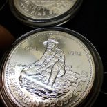 1982 Engelhard Prospector 1oz Silver Round – “E” Reverse