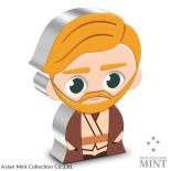 2022 Niue Star Wars – Young Obi-Wan Kenobi 1oz Silver Chibi Coin