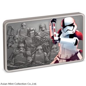 2021 - Niue 2 dollars  Star Wars Guards Empire Executioner Trooper 1 oz silver coin
