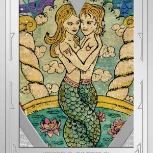 2022 - Niue Tarot Cards The Lovers 1oz Silver Coin