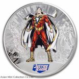2022 – Shazam 1/2 Oz Silver Justice League Samoa