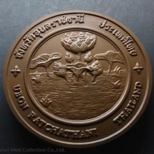 commemorative coin, medal of UBON RATCHATHANI province size 7 cm