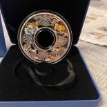 2015 Tokelau YEAR OF THE GOAT ELEMENTAL GOATS $10 Silver Coin Proof 2 oz