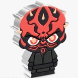 2022 Chibi Coin Darth Maul Silver Proof Niue Star Wars 1 Oz