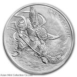 2017 South Korea ZI:SIN Gallus .999 1 oz Silver Clay Bullion Komsco in capsule