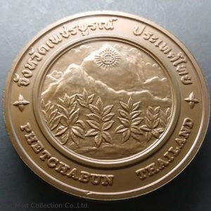 commemorative coin, medal of PHETCHABUN province size 7 cm