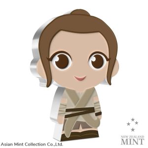 2021 - Niue Star Wars Rey 1 oz. Silver Chibi Coin