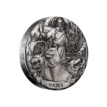 2017 – $2 Gods of Olympus Hades 2oz Silver High Relief Coin