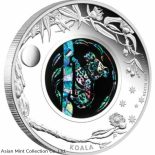 2012 – Australian Opal Series – The Koala 1oz Silver Proof Coin