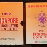 1992 – Singapore Uncirculated Coin Set