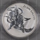 2017 Zi-Sin Gallus Silver Coin (Grade B) 1 Oz 999%
