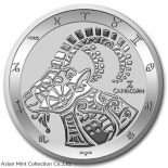 2022 – $5 Zodiac Series Capricorn Tokelau 1 oz Silver BU
