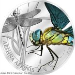 2010 – 2 Dollars Silver Coin Palau World of Insects DRAGONFLY