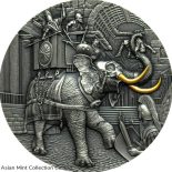 2022 – WAR ELEPHANT 2 Oz Silver Coin 5$ Niue
