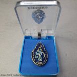 2016 – Brooch, royal pin, 7 cycles, the 84th birthday of the Queen
