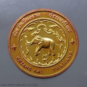Commemorative coin, medal of CHIANG RAI province size 2.5 cm
