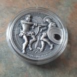 2017 – 2 Oz Silver $2 Niue Demigods ACHILLES VS HEKTOR Antique Finish Coin