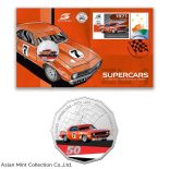 2020 – PNC Supercars Chevrolet Camaro ZL-1 Stamp & 50c Coloured UNC Coin