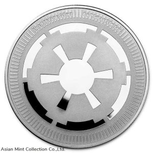 2021 1oz Niue Star Wars - Galactic Empire .999 Silver BU Coin