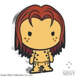 2021 Niue DC Wonder Woman 1984 Cheetah 1oz Silver Chibi Coin