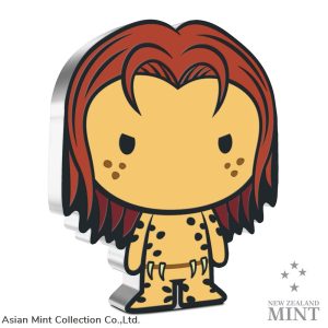 2021 Niue DC Wonder Woman 1984 Cheetah 1oz Silver Chibi Coin