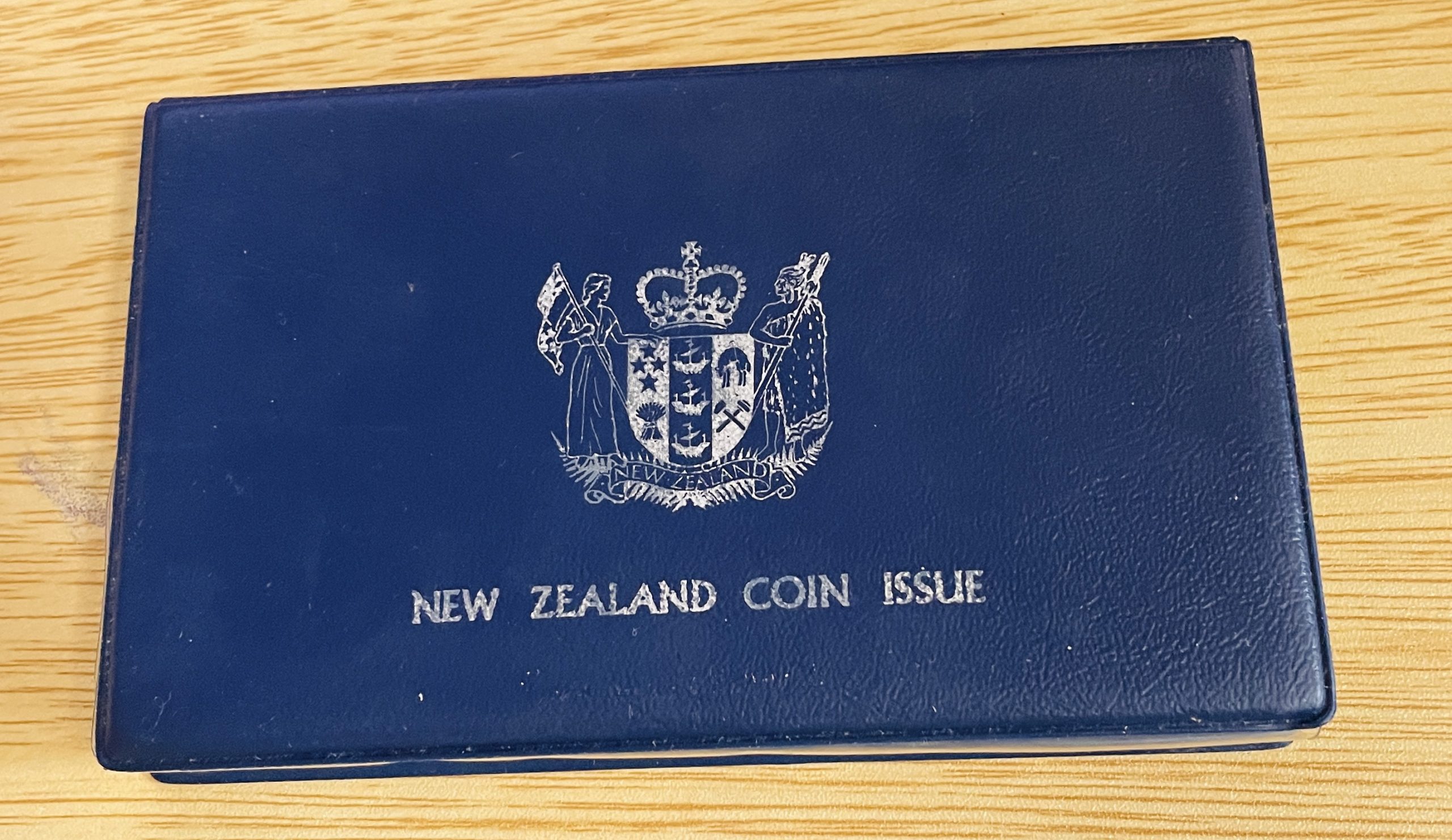 3.1971 - New Zealand 7 coin proof year set