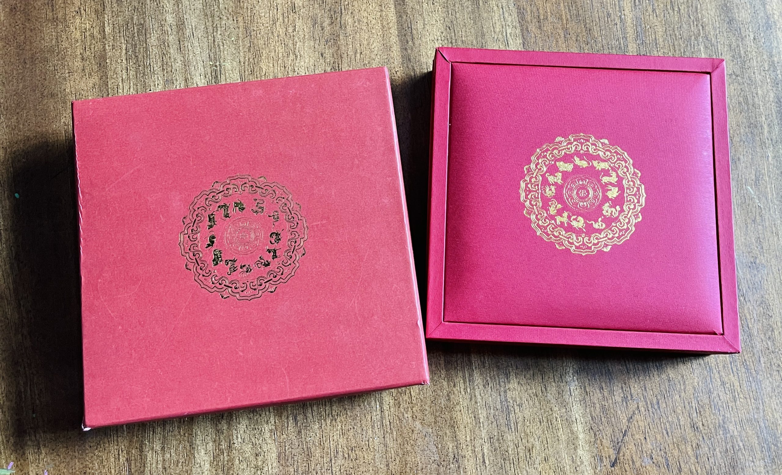 5 2011 Laos Lunar Series - 'Year Of The Rabbit' Silver (999) Jade