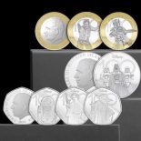 2023 Coin Set 50p £2 & £5 Legal Tender Coins King Charles