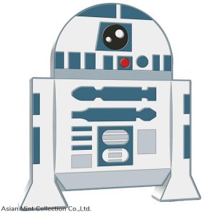 2020 - Star Wars R2D2 Chibi Coin Silver 1oz Niue