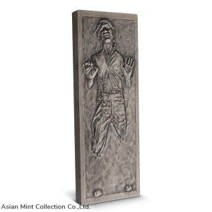 2022- Star Wars- Han SoloT in Carbonite - 3 OZ Silver Proof Coin