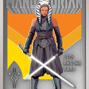 2022 Niue The Mandalorian Ahsoka Tano 1oz Silver Antique Poster Coin