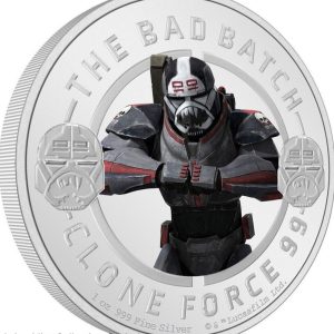 2022 Niue Star Wars™ The Bad Batch™ - Wrecker 1oz Silver Coloured Proof Coin