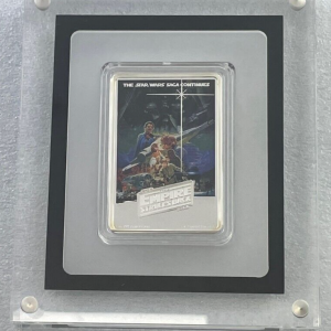 2017 Star Wars - The Empire Strikes Back - 1oz Fine Silver Unique Coin - Niue -