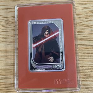 2023 Niue Star Wars Mint Trading Coins -Darth Sidious Uncommon Mintage (114/150)
