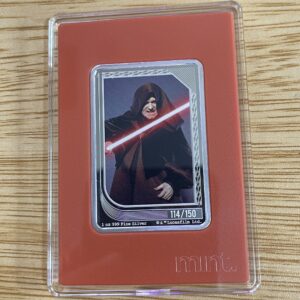 2023 Niue Star Wars Mint Trading Coins -Darth Sidious Uncommon Mintage (114/150)