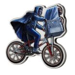 2022 Niue E.T. The Extra Terrestrial 40th Ann. 2oz Silver Bicycle Shaped Coin