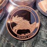 Copper Coin 1 Troy Ounce – Great White Bullion – Australian Thorny Devil