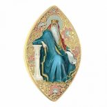 2016 – 1 oz Silver Coin $2 World Heritage – Old Prophets Solomon Gilded PAMP 999