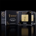 Qatar World Cup 2022 24k 5g gold bullion bar ASJ02146