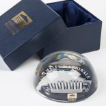 Assemblee nationale Crystal paperweight