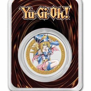 2023 Dark Magician GIRL Niue Yu-Gi-Oh! 1 oz Colorized Silver BU In TEP Mint 500