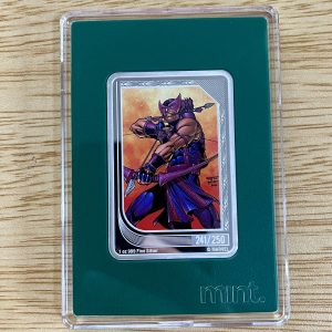 2023 - Limited Niue Marvel Trading Coins - Hawkeye 241/250 - Minted Sold Out!