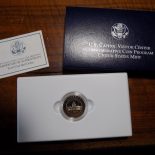 2001-P Capitol Visitor Center Commemorative Proof Clad Half Dollar w/ Box & COA