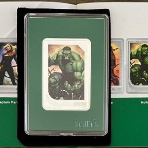 Limited 2023 Niue Marvel Trading Coins - Hulk 51/250 - Minted Sold Out!
