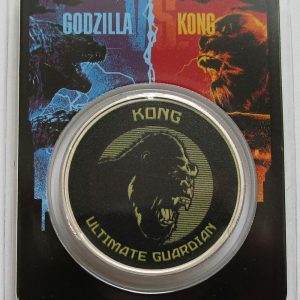 Niue 2 Dollars 2021 Godzilla vs. Kong Ultimate Guardian 1 Oz Silver