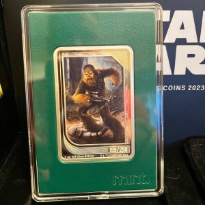 2023 Niue Star Wars Mint Trading Coins Chewbacca 199/250