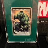 2023 Niue Marvel Trading Coins Hulk 175/250